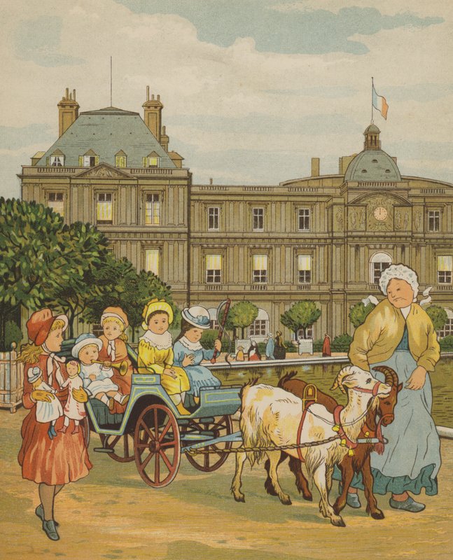 París: los Jardines de Luxemburgo de Thomas Crane
