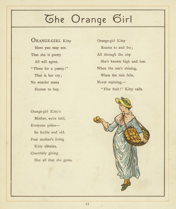 La chica de la naranja de Thomas Crane