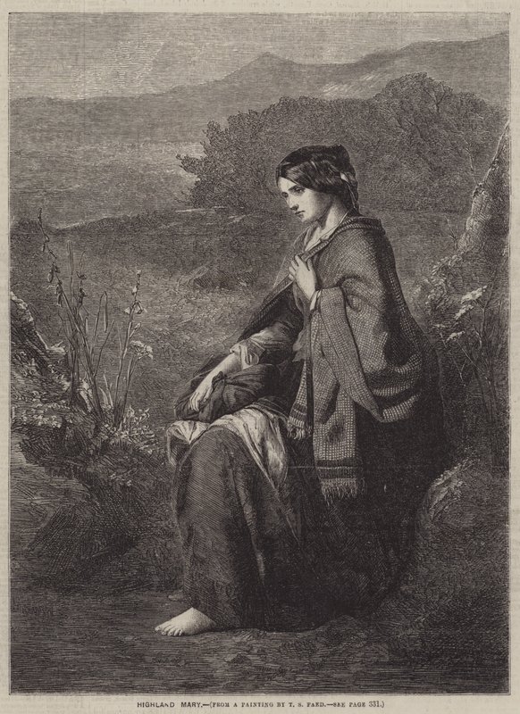 Mary de las Tierras Altas de Thomas Faed