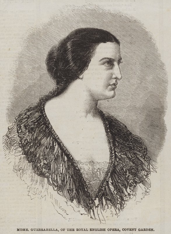 Madame Guerrabella, de la Royal English Opera, Covent Garden de Thomas Harrington Wilson