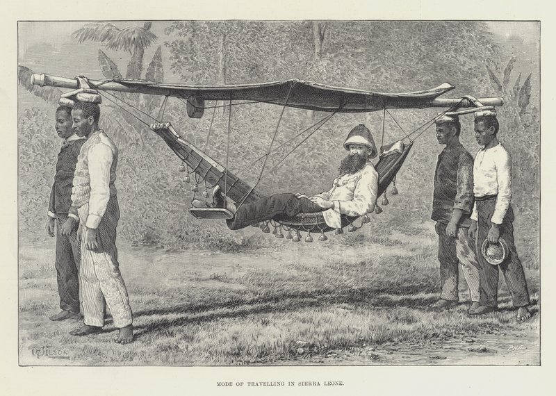 Modo de Viajar en Sierra Leona de Thomas Harrington Wilson