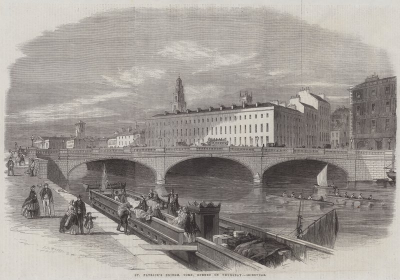 Puente de San Patricio, Cork, inaugurado el jueves de Thomas Harrington Wilson