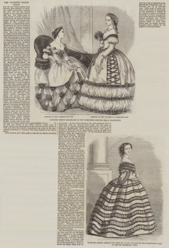 El comercio de cintas de Coventry de Thomas Harrington Wilson
