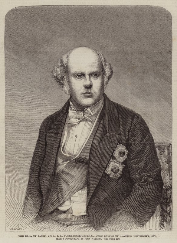 El Conde de Elgin, GCB, KT, Director General de Correos, Rector de la Universidad de Glasgow, etc de Thomas Harrington Wilson