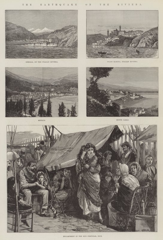 El Terremoto en la Riviera de Thomas Harrington Wilson