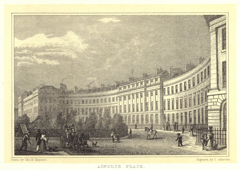 Ainslie Place de Thomas Hosmer (after) Shepherd
