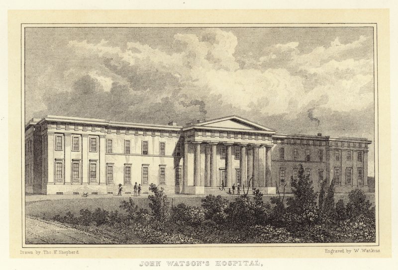 Hospital de John Watson de Thomas Hosmer (after) Shepherd