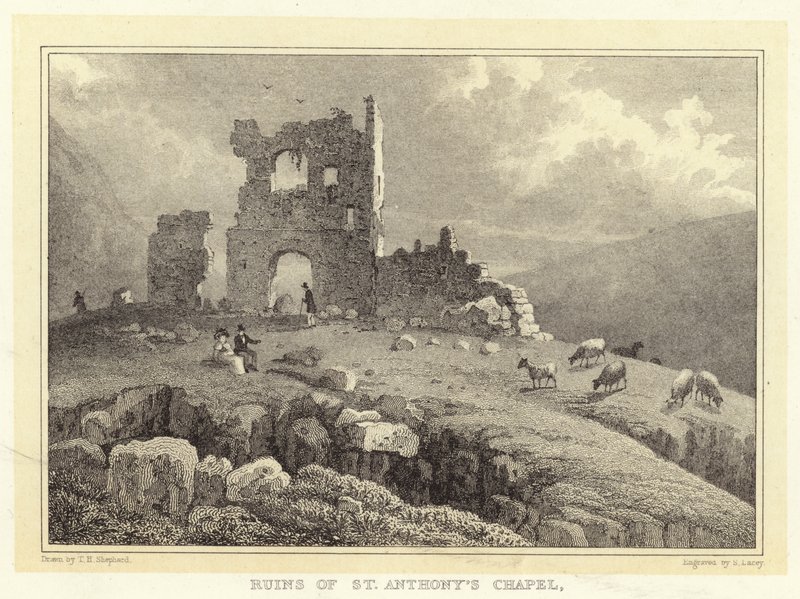 Ruinas de la Capilla de San Antonio de Thomas Hosmer (after) Shepherd