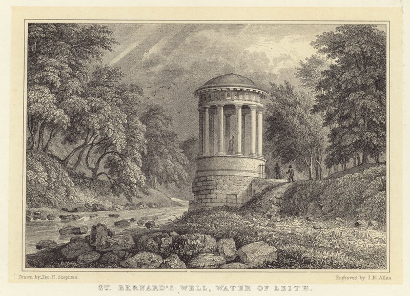 Pozo de San Bernardo, Agua de Leith de Thomas Hosmer (after) Shepherd