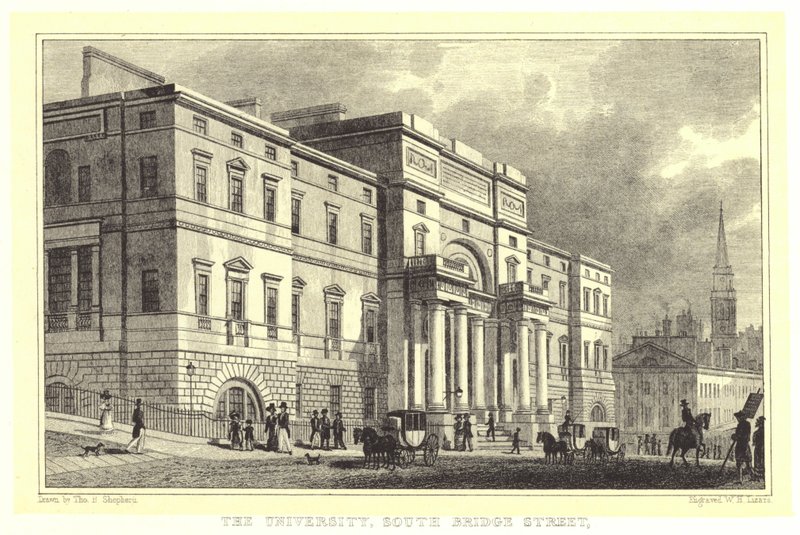 La Universidad, South Bridge Street de Thomas Hosmer (after) Shepherd