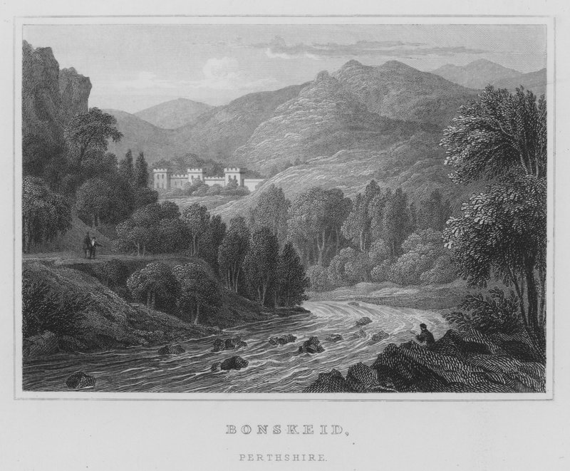 Bonskeid, Perthshire de Thomas Hosmer Shepherd