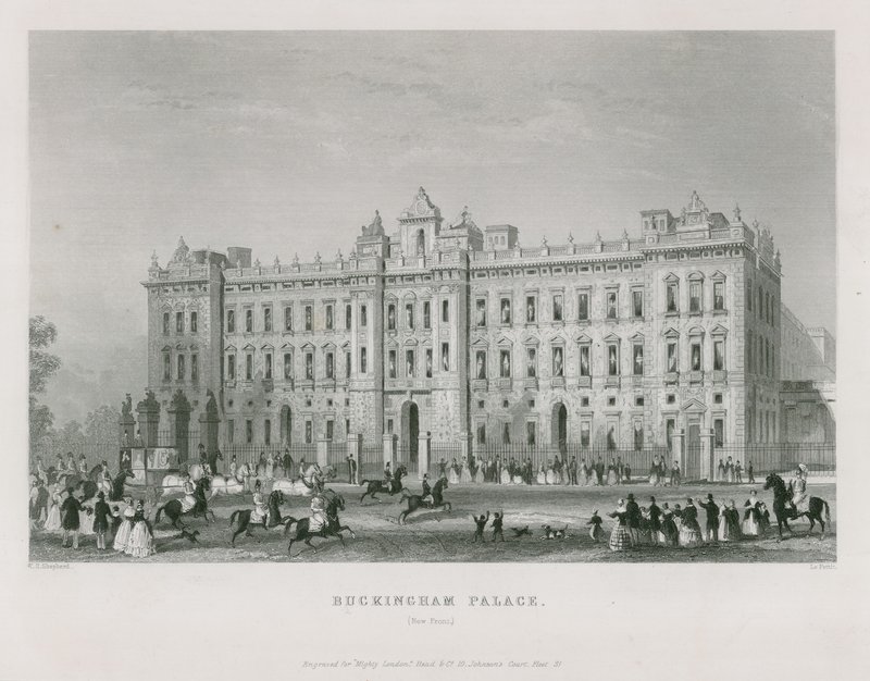Palacio de Buckingham de Thomas Hosmer Shepherd