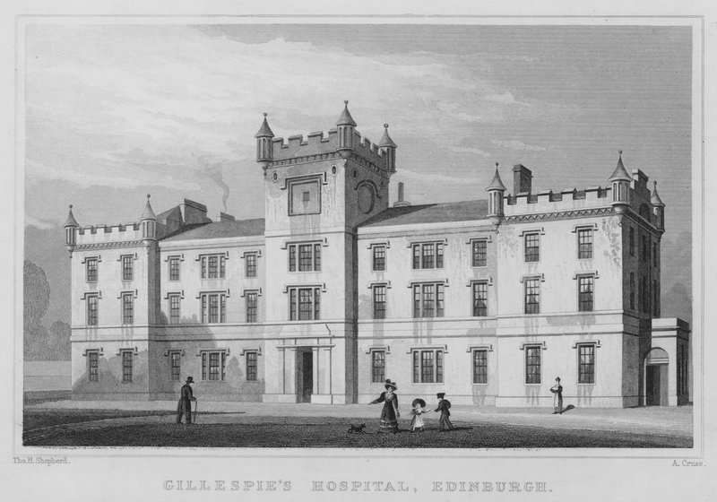 Hospital de Gillespie, Edimburgo de Thomas Hosmer Shepherd