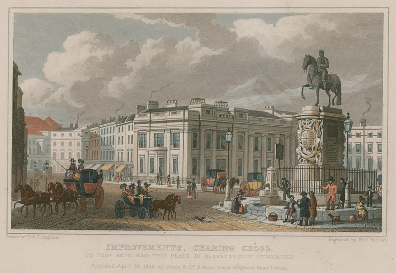 Mejoras, Charing Cross, Londres de Thomas Hosmer Shepherd