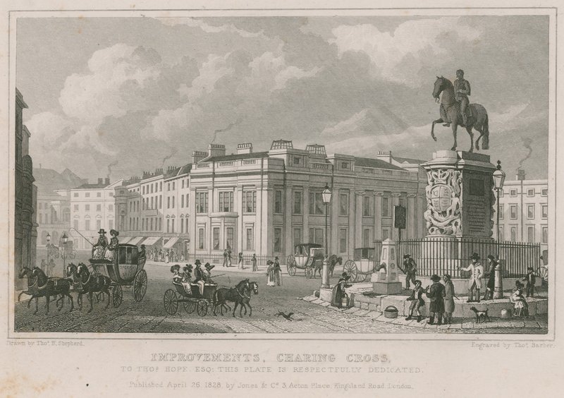 Mejoras en Charing Cross de Thomas Hosmer Shepherd