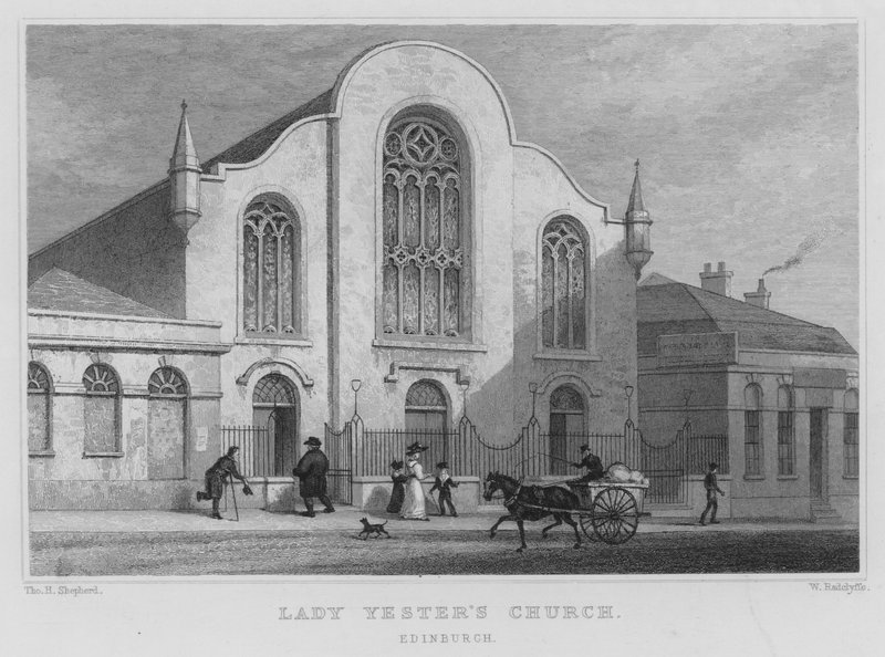 Iglesia de Lady Yester, Edimburgo de Thomas Hosmer Shepherd