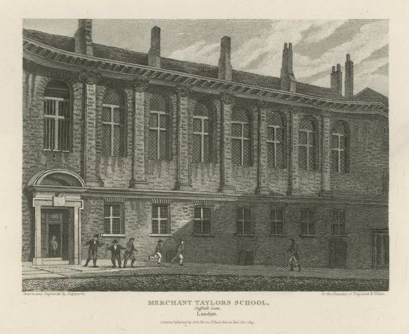 Escuela de los Mercaderes de Thomas Hosmer Shepherd