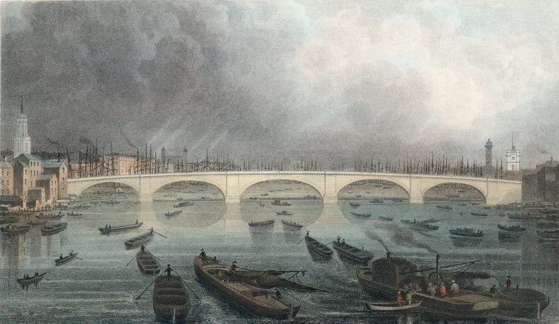 Nuevo Puente de Londres de Thomas Hosmer Shepherd