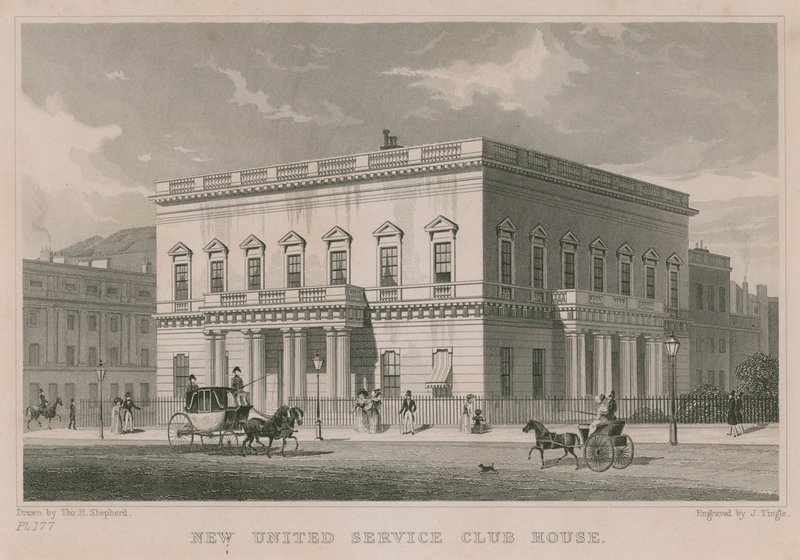 Nuevo Club de Servicio Unido, Londres de Thomas Hosmer Shepherd