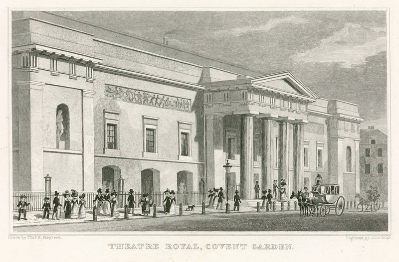 Teatro Real, Covent Garden de Thomas Hosmer Shepherd