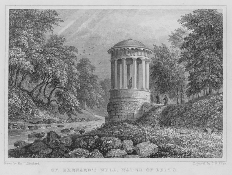 Pozo de San Bernardo, Agua de Leith de Thomas Hosmer Shepherd