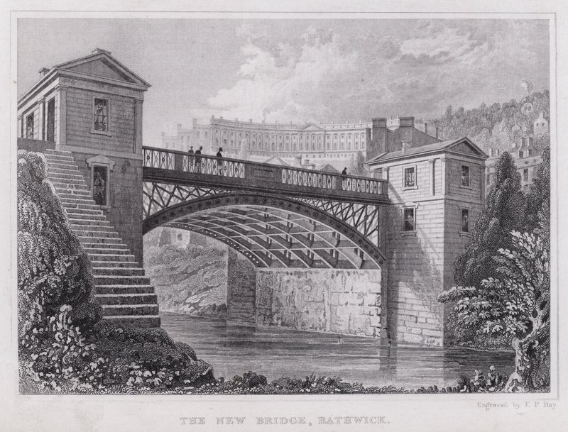 El nuevo puente, Bathwick de Thomas Hosmer Shepherd
