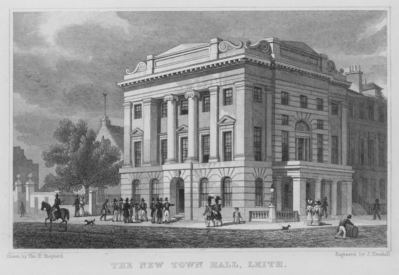 El Nuevo Ayuntamiento, Leith de Thomas Hosmer Shepherd