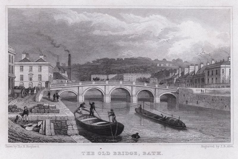 El Puente Viejo, Bath de Thomas Hosmer Shepherd