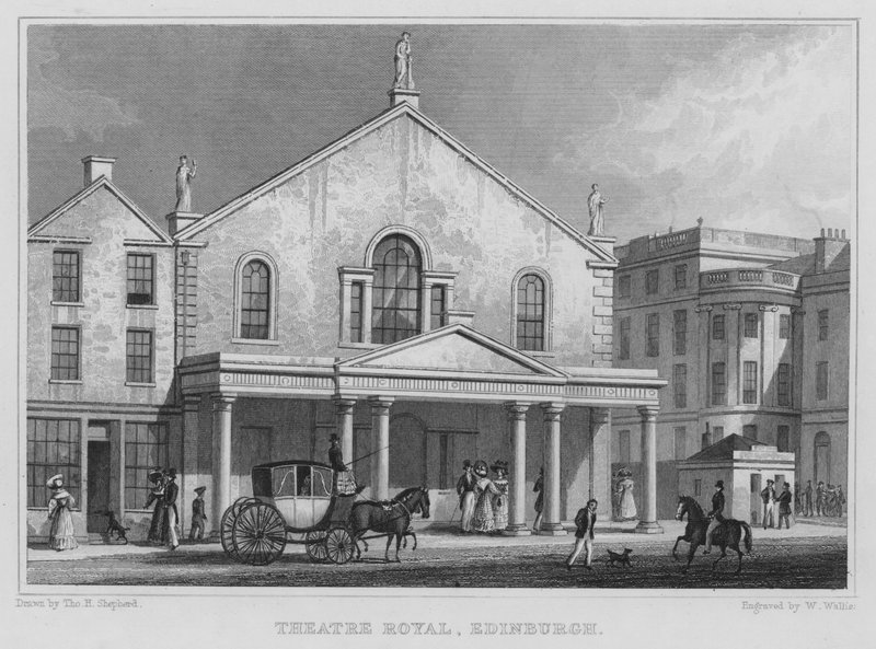 Teatro Real, Edimburgo de Thomas Hosmer Shepherd