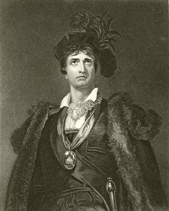 Kemble en el personaje de Hamlet de Thomas Lawrence