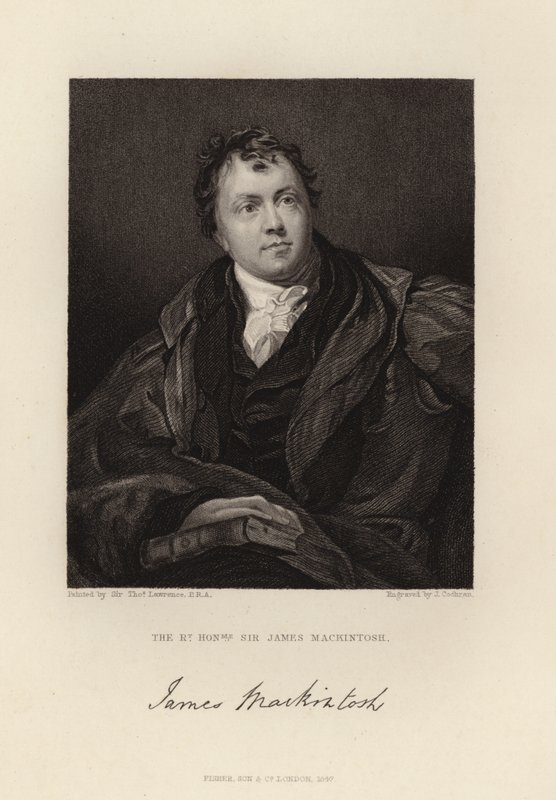 El Muy Honorable Sir James Mackintosh de Thomas Lawrence