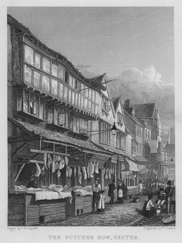 La Calle del Carnicero, Exeter de Thomas Mann (after) Baynes