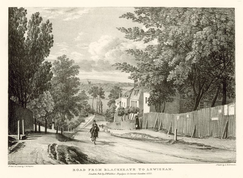 Camino de Blackheath a Lewisham, Londres de Thomas Mann Baynes