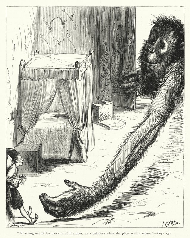Ilustración para Los viajes de Gulliver de Jonathan Swift de Thomas Morten