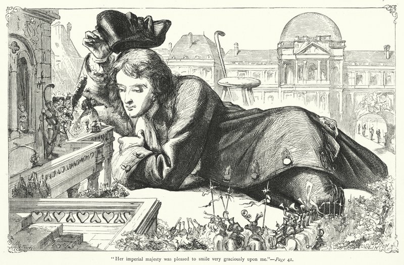 Ilustración de Los Viajes de Gulliver de Jonathan Swift de Thomas Morten