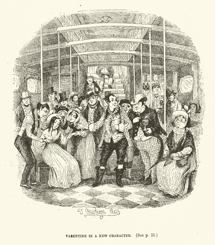 Ilustración para Valentine Vox de Thomas Onwhyn
