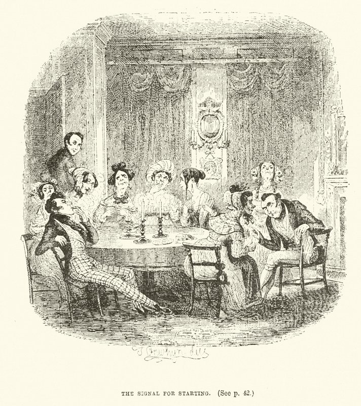 Ilustración para Valentine Vox de Thomas Onwhyn