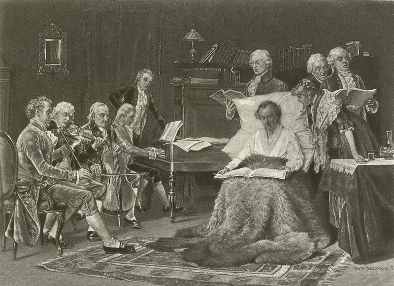 Mozart cantando su Réquiem de Thomas W. Shields