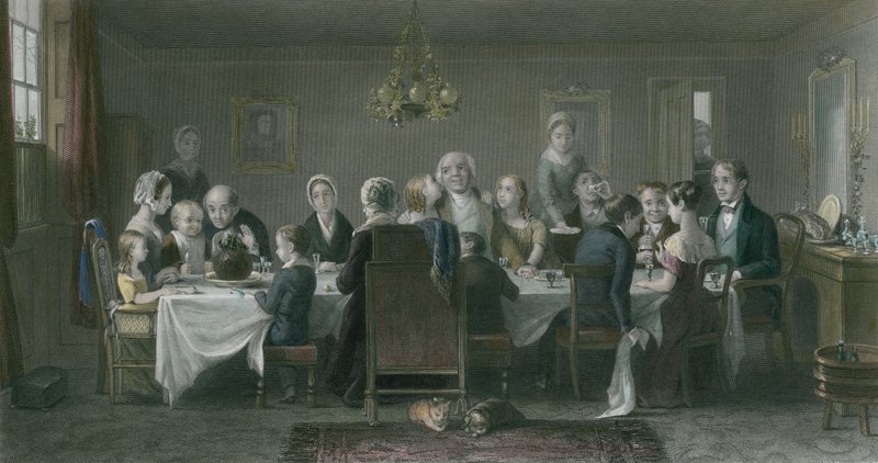 El pudín de Navidad de Thomas Webster