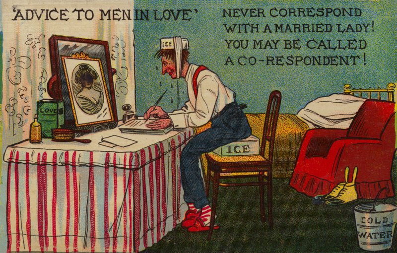Consejo a los Hombres Enamorados, ¡Nunca Correspondas con una Dama Casada! Podrías ser Llamado Co-respondiente de Tom Browne
