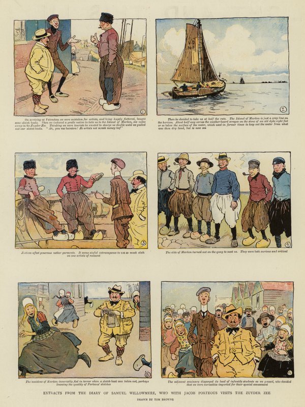 Extractos del diario de Samuel Willowmere, quien con Jacob Porteous visita el Zuyder Zee de Tom Browne