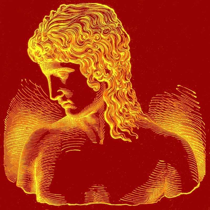 Extremo de la divergencia étnica - Tipo más alto - I: Eros de Praxíteles, ilustración de "With the World
