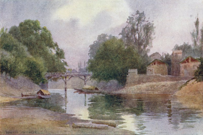 Puente de Burbur Shah, Chenar Bagh, Srinagar de Unbekannt Unbekannt
