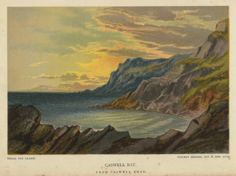 Bahía de Caswell, desde la carretera de Caswell de Unbekannt Unbekannt
