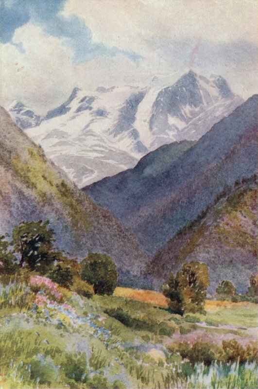 Monte Haramokh, desde el Erin Nullah de Unbekannt Unbekannt
