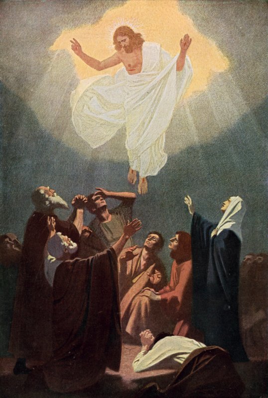 La Ascensión de Cristo de Unbekannt Unbekannt