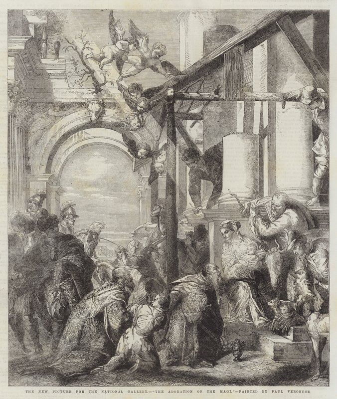 La Adoración de los Magos de Paolo Veronese