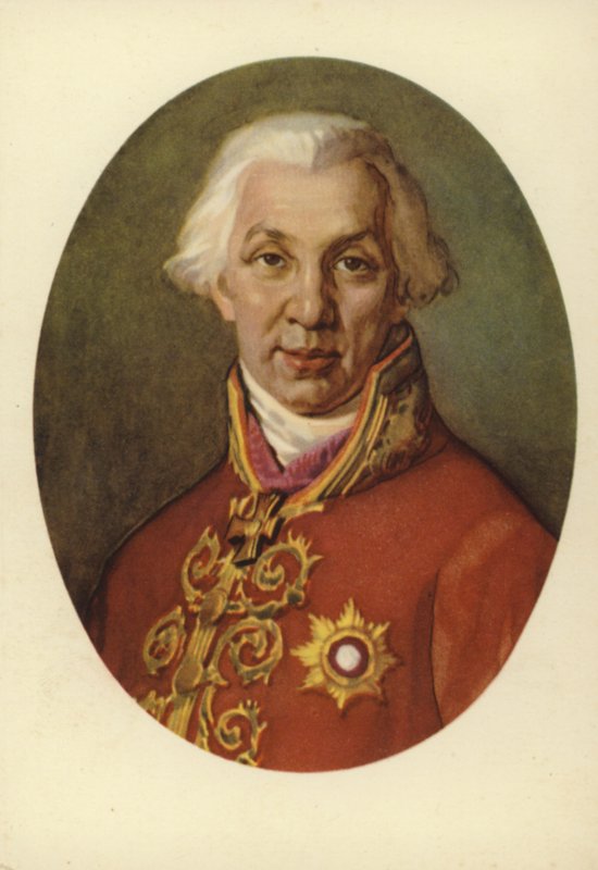 Gavrila Derzhavin, poeta ruso de Vladimir Lukich Borovikovsky