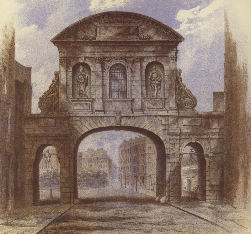 Temple Bar, Fleet Street de Waldo Sargeant