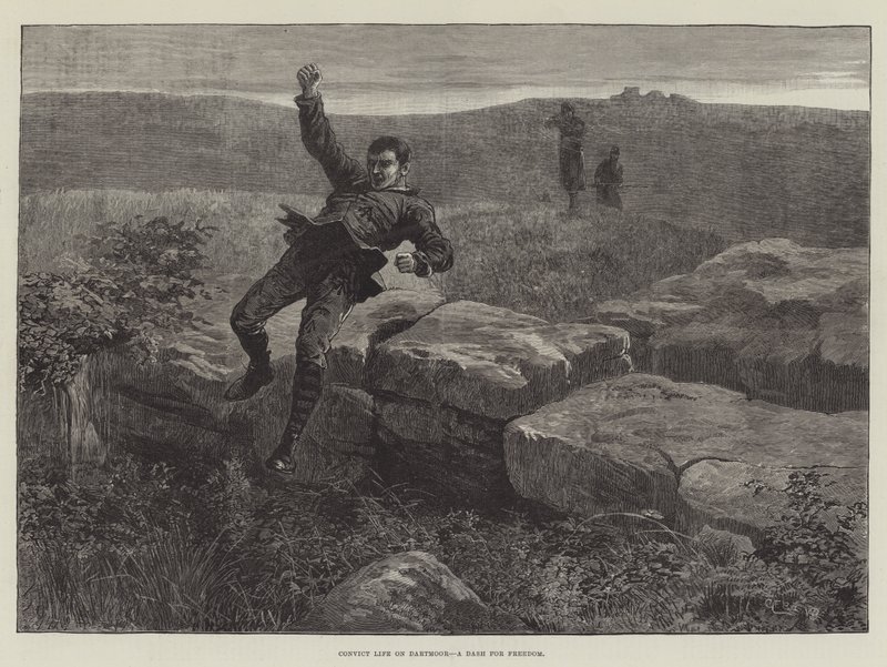 Vida de convictos en Dartmoor, una carrera por la libertad de Walter Bothams